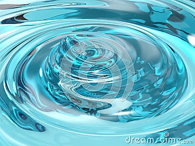 Blue cosmetic gel Stock Photo