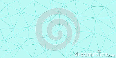 Blue dash line on blue background Vector Illustration