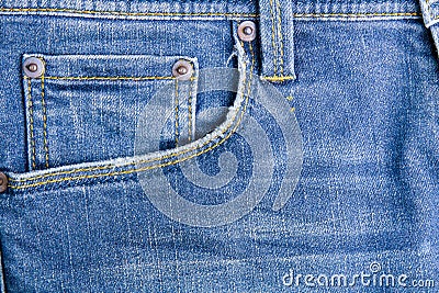 Blue denim jeans texture. blue jean fabric texture. Jeans background. Stock Photo