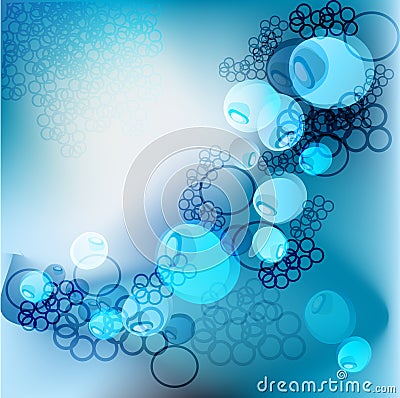 Blue design. Vector abstract concept design. Blue background stripes. Vector Illustration