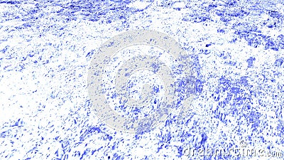 The blue, dirty surface of the dry, cold earth. Light blue, bright background with a mottled texture Stock Photo