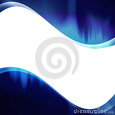 Blue Dynamic Layout Stock Photo