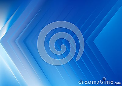 Blue Electric Blue Abstract Background Vector Illustration Design Stock Photo