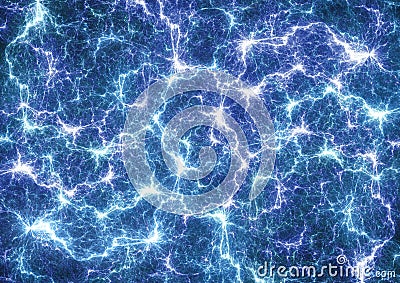 abstract power and plasma background Stock Photo