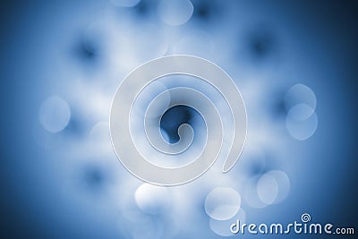 Blue elegant abstract bokeh background Stock Photo