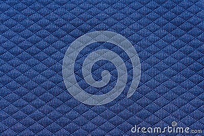 Blue fabric background texture Stock Photo