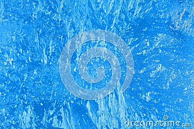 Blue frosted glass background Stock Photo