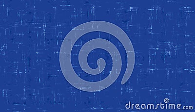 Blue Game glitch background, vector pattern disrupted lines, dots and digital pixelated noise that emulate visual disruption or Vector Illustration