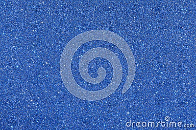 Blue glitter background. Stock Photo