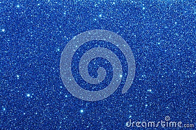 Blue glitter paper texture Stock Photo