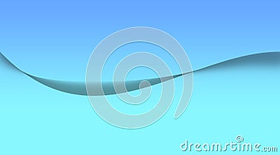 blue gradient smooth abstract background Stock Photo