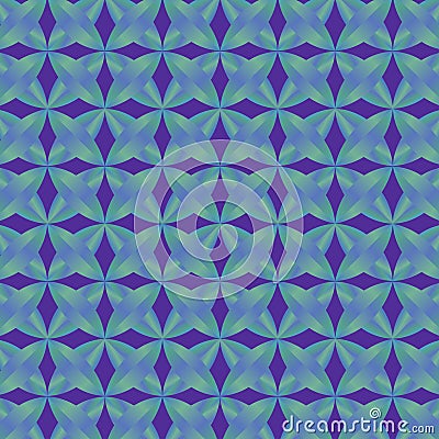 Blue gradients geometric pattern and background Vector Illustration