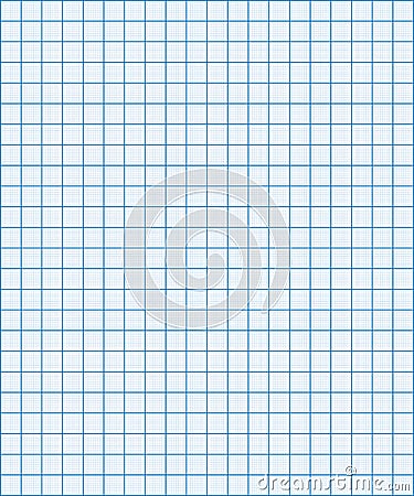 Blue graph paper coordinate paper grid paper squared paper Vector Illustration
