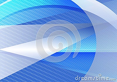 Blue and gray abstract background vector triangle and straight line Vector Illustration