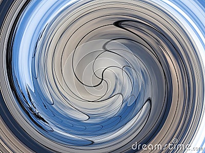 Blue and Gray Twirls Stock Photo