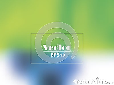 green blue white blurred vector gradient digital vector background Stock Photo