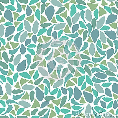Blue green mosaic Vector Illustration