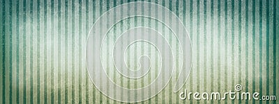 Blue green and white beige striped background with vintage texture design and vignette borders Stock Photo