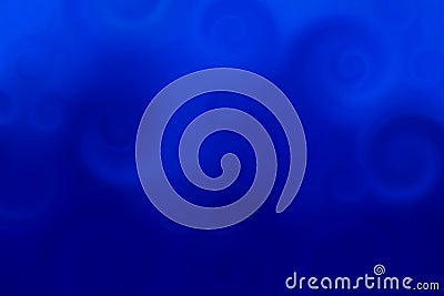 Blue ground with a decorative pattern reminiscent of waves, water or sea. Spiral intermingling of blue tones Stock Photo