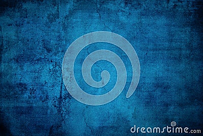 Blue Grunge Background Stock Photo