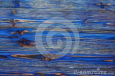 Blue grunge longstanding wooden board Stock Photo