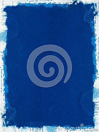 Blue Grunge Paper Stock Photo