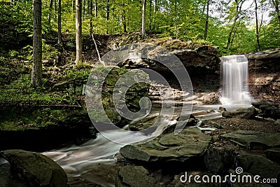 Blue Hen Falls Stock Photo