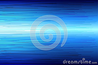 Blue High Speed Line Abstract Background Vector Illustration