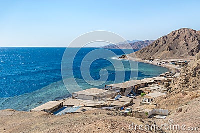 Blue hole, Dahab, Sinai, Red Sea, Egypt Stock Photo