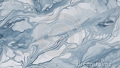 Blue Horizon Tranquility: Iceberg Blue Marble's Calming Effect. AI Generate Stock Photo