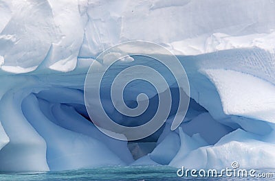 Blue iceberg 4 Stock Photo