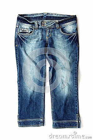 Blue jean Stock Photo