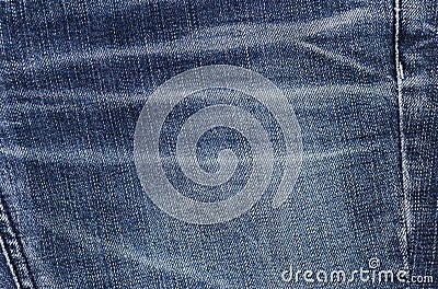 Blue jean fabric texture Stock Photo