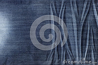 Blue jean fabric texture Stock Photo