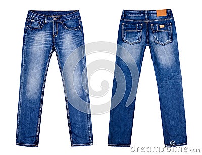 Blue Jeans Stock Photo