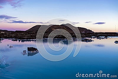 Lagoon iceland Stock Photo