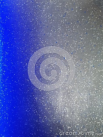 Blue light fades into gray. Stock Photo