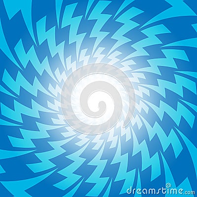 Blue Lightening electric spark discharge design for abstract background concept Stock Photo