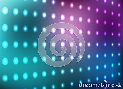 Blue and magenta light wall Vector Illustration