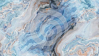 Blue marble background Cartoon Illustration