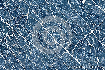 A blue marble surface texture generated by ai Stock Photo