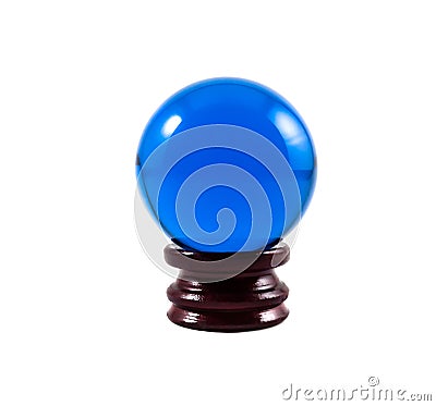 Blue marble Stock Photo