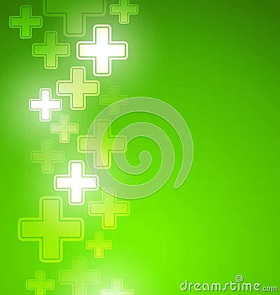 Blue medical design Vector Illustration