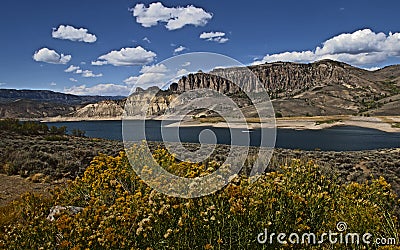 Blue Mesa Reservoir Stock Photo