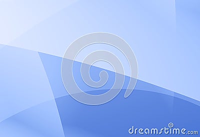 Blue modern abstract fractal art. Simple background illustration with lines, gradients and curves. Technical style layout. Profess Cartoon Illustration