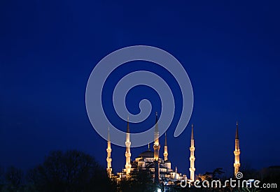 Blue Mosque Stock Photo