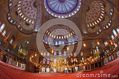 The Blue Mosque IstanbuI Turkey Editorial Stock Photo