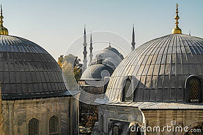 Blue Mosque in Istanbul Stock Photo