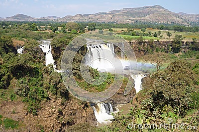 Blue Nile falls, Bahar Dar, Ethiopia Stock Photo