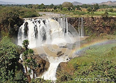 Blue Nile falls, Bahar Dar, Ethiopia Stock Photo